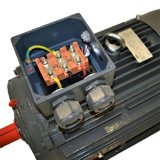 Moteur électrique triphasé 132kw - 400/690V -1000Tr/min - B35 - IE3-Lire la description