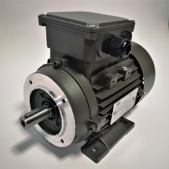 MOTEUR ÉLECTRIQUE TRIPHASÉ 0.37KW - 750TR/MIN -  FIXATION B34-Lire la description