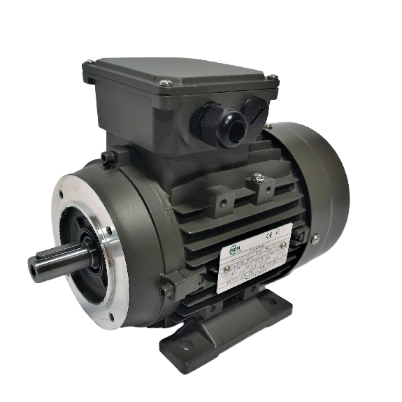 Moteur électrique triphasé 0.75KW- 3000Tr/min - 230/400V - Fixation B34-Lire la description