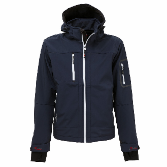 U-Power - Veste Softshell bleu foncé Stretch METROPOLIS-Lire la description