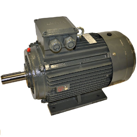 Moteur électrique triphasé 15kw - 400/690V -1000Tr/min - B35 - IE3-Lire la description