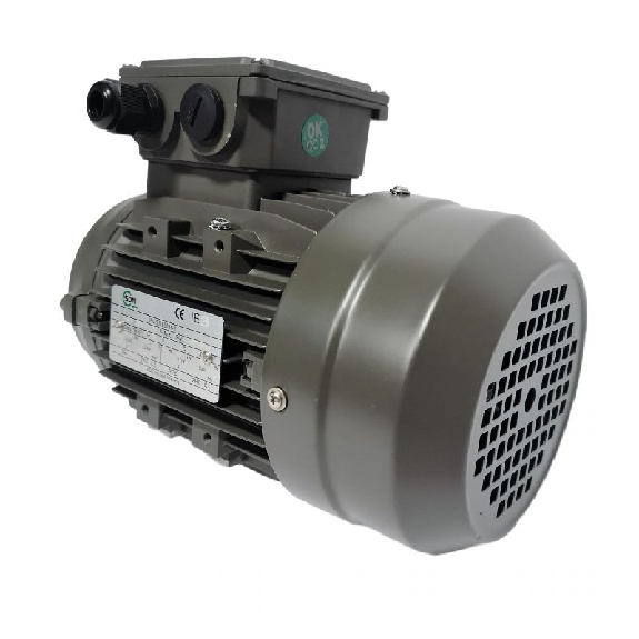 Moteur électrique triphasé 3 KW – 230/400V – 1500Tr/min – Bride B14 – IE3-Lire la description