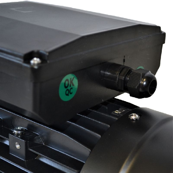 Moteur monophasé 2.2Kw à double condensateurs - 1500tr/min Fixation Bride B5-Lire la description