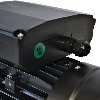 Moteur monophasé 2.2Kw à double condensateurs - 1500tr/min Fixation Bride B5