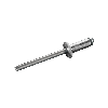 Rivets aveugles STANDARD  AL/AL - Tête plate - 4,0x16 mm 500 Pièces