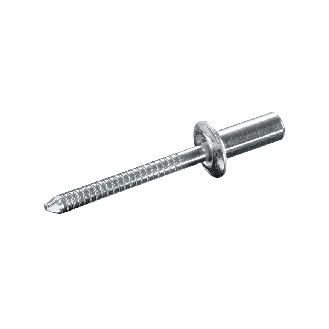 CUP Rivets étanches  A2/C1 - Tête plate - 4,8x10 mm 250 Pièces-Lire la description