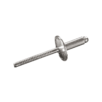 Blindniete STANDARD  A2/A2 - GroÃŸkopf K9,5 - 3,2x6 mm - 500 Stück-Beschreibung lesen