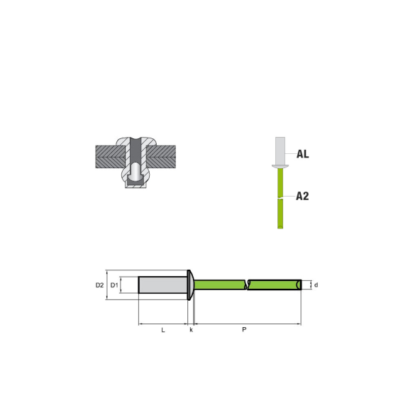 CUP Dicht-Becherblindniete AL/A2 - Flachkopf - 4,8x8 mm - 250 Stück CUP Dicht-Becherblindniete AL/A2 - Flachkopf - 4,8x8 mm - 250 Stück-Beschreibung lesen