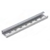 Profilé IEC 60715 type "a G32" acier passivé, tropicalisé avec trous