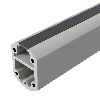 Profilé aluminium GTN II ouvert (1m)
