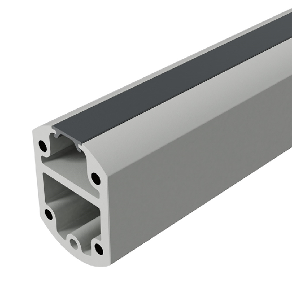 Profilé aluminium GTN II ouvert (1m) Profilé aluminium GTN II ouvert (1m)-Lire la description