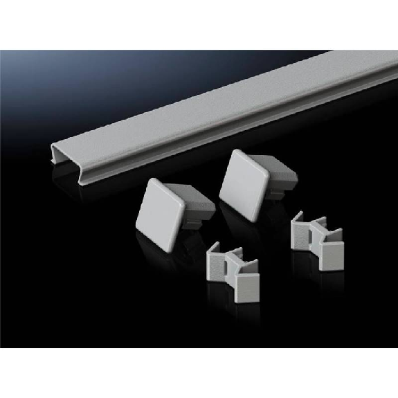Profilé de finition supérieur RAL 7035 500x0x0mm (LxHxP) Profilé de finition supérieur RAL 7035 500x0x0mm (LxHxP)-Lire la description