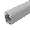 Profilé aluminium GTN II fermé (2m)