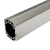Profilé aluminium GTN II fermé, anodisé (1m)