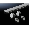 Profilé de finition supérieur RAL 7035 400x0x0mm (LxHxP)