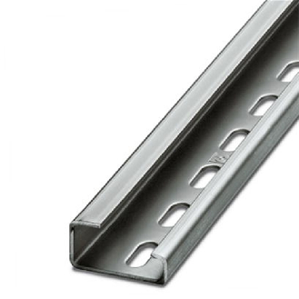 Profilé-support de type G, acier, 15 x 32 mm, longueur 2 m-Lire la description