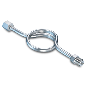 Siphon inox G 1/2 (F) / G 1/2 (M) Schedule 40-Lire la description