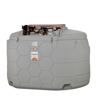 Cuve stockage gasoil double paroi CUBE IP + 5 000 L CMO10-Lire la description