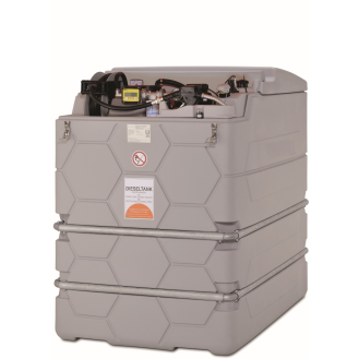 Cuve stockage gasoil double paroi CUBE IP + 2 500 L CMO10-Lire la description
