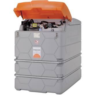 Cuve stockage gasoil double paroi CUBE OP + 2 500 L CMO10-Lire la description