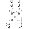 Module à relais, DPDT, Push-in, 24Vdc