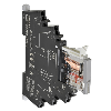 Module-relais, 6mm, SPDT 6A-250VAC Push-in, 12DC