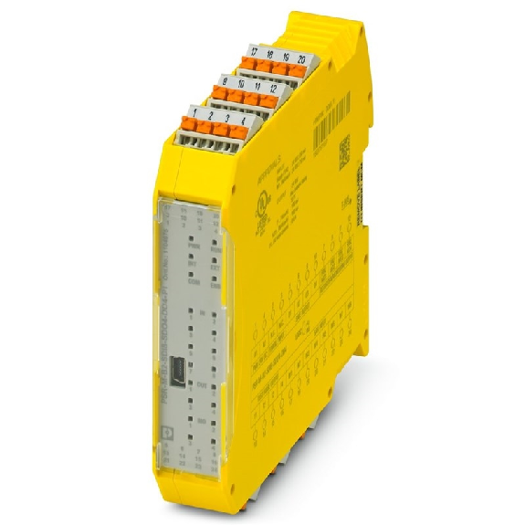 Module de sécurité configurable avec 8 entrées et 4 sorties Module de sécurité configurable avec 8 entrées et 4 sorties-Lire la description