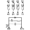 Module à relais, 4PDT, Push-in, 24Vdc