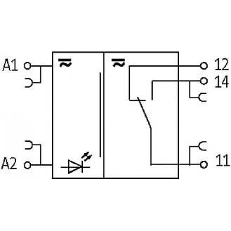 Module-relais SPDT 6A-230VAC/DC, 6,2mm, Ressort, 24VAC/DC débrochable-Lire la description
