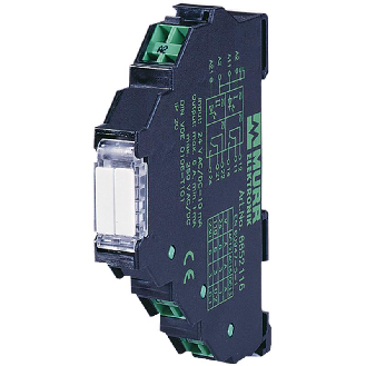 Module relais, DPST-NO 6A-250VAC/DC, 12.4mm, Ressort, 24VAC/DC-Lire la description