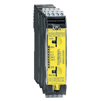 Module de sécurité 24VDC 2NF+1NO, 0  30 s, bornes à vis-Lire la description