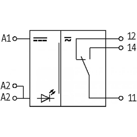 Module relais, SPDT 8A-250 VAC/DC, Vis, 230 VAC/DC Module relais, SPDT 8A-250 VAC/DC, Vis, 230 VAC/DC-Lire la description