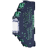 Module-relais, SPDT 6A-250 VAC/DC, 12,4mm, Ressort, 110VAC/DC
