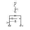 Module à relais 1NO, 24Vdc, Push-in