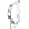 Module relais, DPDT, 6A-250VAC/DC, 12.4mm, Vis, 24VAC/DC