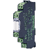 Module relais, DPDT, 6A-250VAC/DC, 12.4mm, Vis, 24VAC/DC