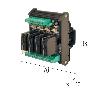 Module 4 Relais SPDT 12A-250VAC, 24VAC/DC Commun universel