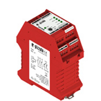 Module de sécu. p/détection d'arrêt moteur 2NO+1NF, bornes à vis-Lire la description