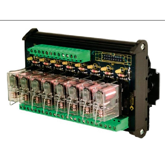 Module 8 Relais SPDT 12A-250VAC, 24VDC Commun négatif-Lire la description