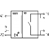 Module-relais, SPST-NO 8A-250VAC/DC, 12mm, Vis, 24Vdc