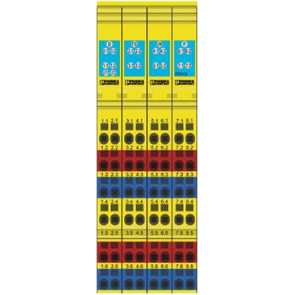 Module de sécurité 8 entrées TOR, IP20, Inline-Lire la description