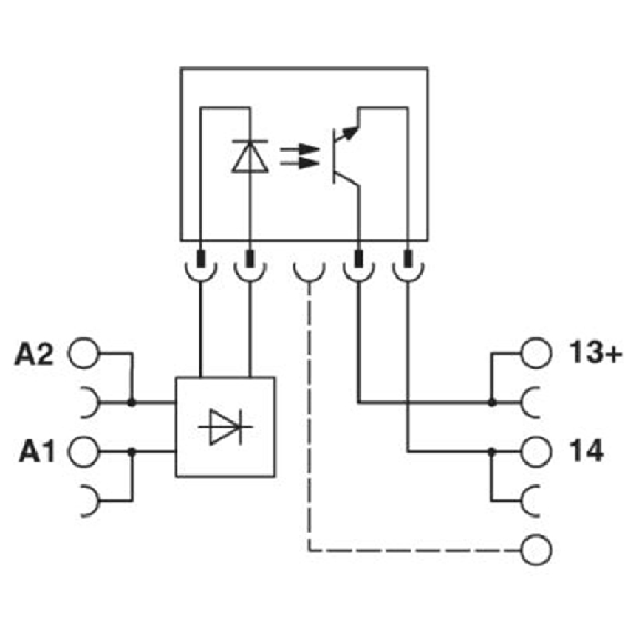Module à relais statique 3A 3-33VDC, Push-In, 6.2mm, 24VDC-Lire la description