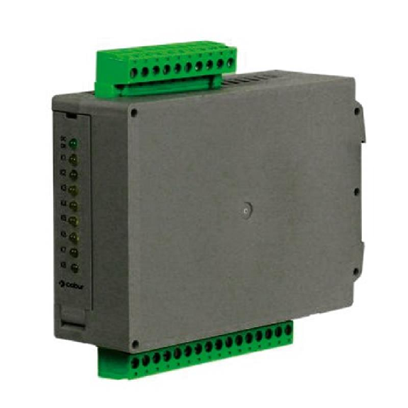 Module 8 Relais SPST-NO 10A, 24VAC/DC, à vis-Lire la description