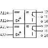 Module-relais, DPDT 8A-250VAC/DC, 22,5mm, Vis, 24VDC