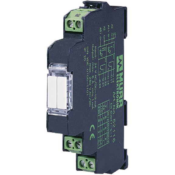 Module relais, DPST-NO 6A-250VAC/DC, 12.4mm, Vis, 24VAC/DC-Lire la description