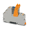 Module-relais DPDT 8A-250VAC/DC LED+DIODE+BT, Push-in, 24Vdc