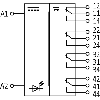 Module-relais, 24 V DC, relais d'entrée, 4 NO/NF, 2A, bornes à vis