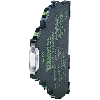 Module-relais d'entrée, SPDT 50mA-30VAC/DC, 6.2mm, Ressort, 24AC/DC