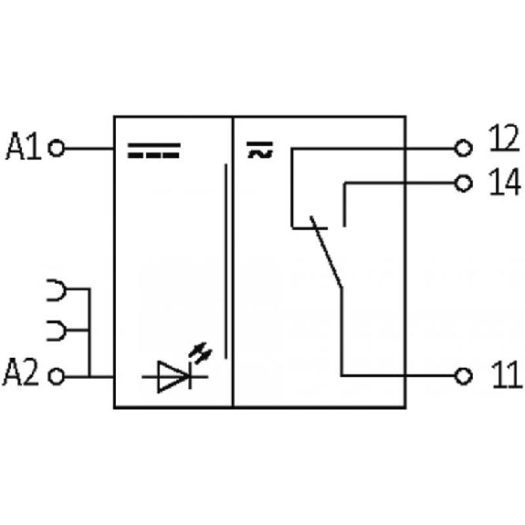 Module relais d'entrée, SPDT, 6A-250VAC/DC, 6,2mm, Vis, 110VAC/DC-Lire la description
