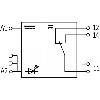 Module-relais d'entrée, SPDT 5A-250VAC/DC, 12mm, Vis, 230VAC